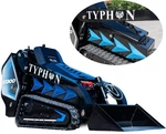 3040LBS Typhon Stomp X1300 25HP Kubota D1105 Epa Diesel Mini Skid Steer Loader. Fixed Price $15199.05.