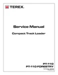 New Terex PT-110 Compact Track Loader Forestry Workshop Repair Service Manual. Fixed Price $54.85.