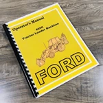 Ford 455C Tractor Loader Backhoe Operators Manual Owners Book Maintenance. Fixed Price $28.97.