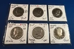 Six: Us Proof Kennedy Halfs: 1971S 1972S 1973S 1974S 1976S 1987S. Fixed Price $19.95.