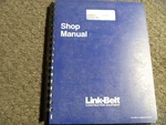 Link-belt HC-108C Truck Crane Shop Service Repair Manual. Fixed Price $160.30.