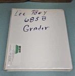 Leeboy 685B Motor Grader Service Parts Repair Manual. Fixed Price $28.00.