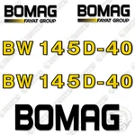 Fits Bomag Bw 145D-40 Decal Kit Vibratory Roller Sticker Replacement Set. Fixed Price $64.95.