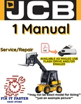 Jcb Tlt 35D 4X4 Teletruk Service Repair Shop Manual Pdf Usb. Fixed Price $30.00.