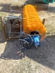 61" Broom Brush Sweeper Attachment For Big Skid Steer Loader Bobcat. Fixed Price $1899.00.