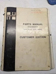 Hyster Parts List Book Manual Spacesaver S30E S40E S50E S60ES Fork Lift 1975. Fixed Price $171.28.