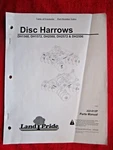 2004 Land Pride DH1560, DH1572, DH2560, DH2572 & DH2596 Disc Harrow Parts Manual. Fixed Price $15.00.