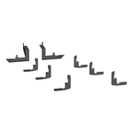 Luverne 571448 Mounting Brackets Kit And Hardware For Specific Running Boards. Fixed Price $266.95.