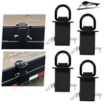 Universal 4-HEAVY Duty 12,000 Lbs Removable D-ring Stake Pocket Powder Coated. Fixed Price $41.99.