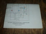 Case CX135SR Excavator Tier Dozer Blade Hydraulic Schematic Diagram Manual Xz. Fixed Price $35.57.