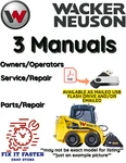 Wacker Neuson ST35 Tracked Skid Steer Operators Service Parts Manual Pdf Usb. Fixed Price $40.00.