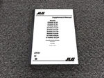 Jlg X390AJ-X14J X550AJ-X19J X700AJ-X23J X370AJ-X13JP Boom Lift Manual Supplement. Fixed Price $94.14.