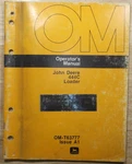 John Deere 444C Wheel Loader Operator Operation & Maintenance Manual Book. Fixed Price $29.99.