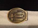 Dresser Front Loader Bulldozer Belt Buckle 200 Road Show Commemorative Ed.. Fixed Price $34.99.