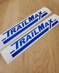Decals 10X1.8" (2) Flatbed Trailer Replacement Stickers. Fixed Price $19.22.