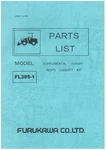 Furukawa FL305-1 Rops Canopy Kit Supp. Export Wheel Loader Parts Catalog Manual. Fixed Price $69.99.