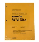 Komatsu WA150-5 Wheel Loader Workshop Repair Service Manual Part # SEBD033802. Fixed Price $68.53.