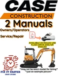 Case CX36B Mini Midi Crawler Excavator Owners Service Repair Shop Manual Pdf Usb. Fixed Price $24.50.