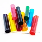 9 Sheet Transparent Decorative Window Film Colorful Self Adh.... Fixed Price $18.15.