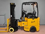 2013 Bendi B30/42E-180D Electric Stage Mast 3000 Lb Cushion Tire Forklift. Fixed Price $28985.00.