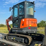 Ton Kubota Diesel Engine Mini Excavator W/ Hydraulic Thumb & A/c CFG-40UF Red. Fixed Price $31733.27.
