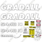 Fits Gradall 544B Decal Kit Telehandler - 7 Year Outdoor 3M Vinyl!. Fixed Price $194.95.