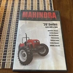 Mahindra Series 7520 2WD 4WD Tractor Service, Parts Owners Manuals On Cd. Fixed Price $40.00.