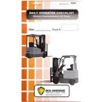 Replacement Checklist 70-1076 Warehouse Electric Counterbalance Forklift. Fixed Price $24.29.