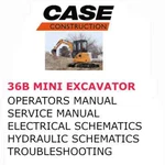 Case CX36B Mini Excavator Manual Operators Service Repair Shop Owners Pdf. Fixed Price $35.00.
