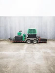 Mobile Dustless Blasting Machine With Trailer And Extra Hoses. Fixed Price $47500.00.