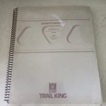 King TK70HDG-452 Model 2640 Truck Trailer Service Parts Owners Manual Book. Fixed Price $52.00.