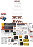 Fits Kubota K008-3 Kit Mini Excavator Safety Decals /3M Vinyl. Fixed Price $108.00.