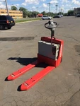 Raymond Forklift 2010 Model #102 Jack 4500LB Capacity 45" Forks 24 Volt,hd. Fixed Price $2795.00.