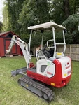 2024 Takeuchi TB20E Mini Excavator 190HORS. Fixed Price $31000.00.