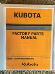 Kubota U10-5 Excavator Master Parts Manual Printed And Binder. Fixed Price $39.47.