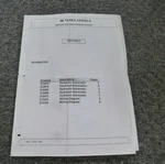 Terex TB50 Boom Lift Electrical Wiring Diagrams & Hydraulic Schematics Manual. Fixed Price $99.25.