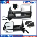 ?power Heated Signal Clearance Light Tow Mirrors For 2014-18 Silverado Sierra. Fixed Price $124.73.