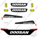 Fits Doosan DX300LC-5 Decal Kit Excavator 7 Year Outdoor 3M Vinyl!. Fixed Price $324.95.