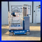 Refurbished Genie GR20 Runabout 20' Electric Vertical Mast Lift Scissor. Fixed Price $7499.99.