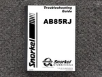 Snorkel AB85RJ Boom Lift Troubleshooting Service Repair Manual. Fixed Price $120.50.