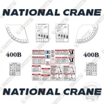 Fits National 400B Kit Crane Replacement Decals (7 Year Vinyl) - 3M Vinyl!. Fixed Price $374.99.