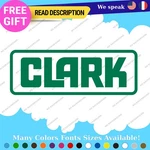 Fit Clark Decal Sticker Vinyl Forklift Machinery Stacker Tractor Series Kit. Fixed Price $8.52.