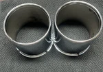 Gorilla Chrome Push Thru HC212A Wheel Center Open Hub Cover 8 Lug Rim Trailer. Fixed Price $39.99.