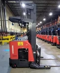 Great Raymond Reach Trucks !!! 740-R35TT (36V) Buy "as Is" Or Totally Refurbed. Fixed Price $26900.00.