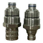 Flat Face Hydraulic Coupler 1/2" Npt Female Fits Bobcat Skid Steer 7246799. Fixed Price $79.99.