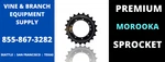 Premium Morooka Sprocket / MST600 MST800E. Fixed Price $539.00.