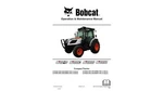 Bobcat CT5545 CT5550 CT5555 CT5558 Compact Tractor Maintenance Operation Manual. Fixed Price $46.99.