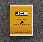 Jcb 210T Skid Steer Loader Owner Operator User Manual Sn 2545671 & Up. Fixed Price $104.49.