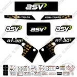 Fits Asv RT-30 Kit Skid Steer Replacement Stickers Equipment Decals. Fixed Price $224.95.