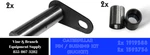 1919-588 Premium Caterpillar Bucket Pin & Bushing Kit 259B3. Fixed Price $159.00.